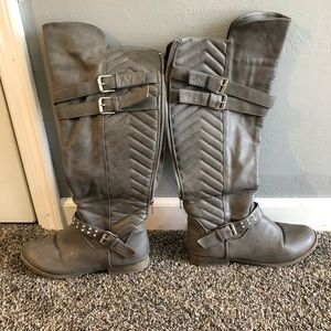 Knee high boots